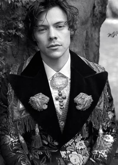 Harry Styles New Gucci Tailoring Campaign Pictures