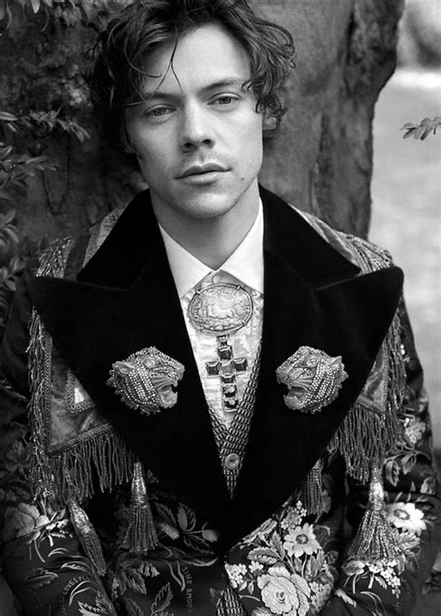 Harry Styles New Gucci Tailoring Campaign Pictures