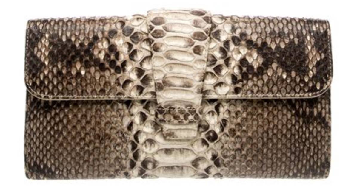 Haute Hippie Python Clutches - Haute Hippies Launches Bags