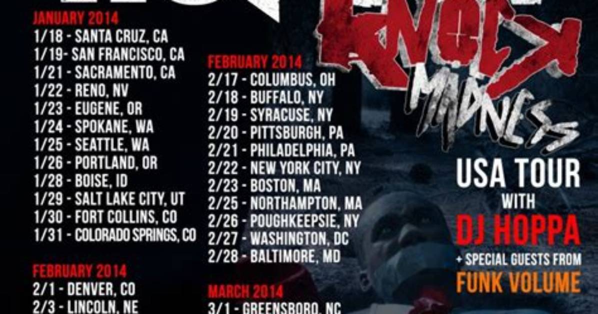Hopsin "Knock Madness Tour" Dates