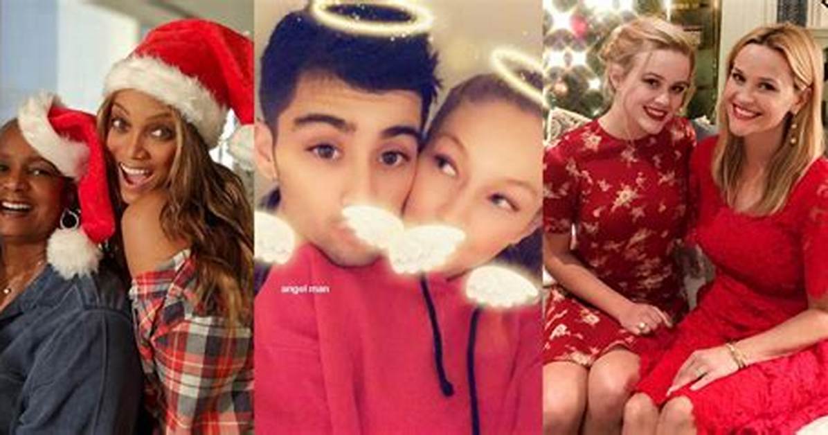 How Celebrities Are Spending the Holidays