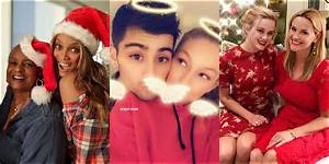How Celebrities Are Spending the Holidays