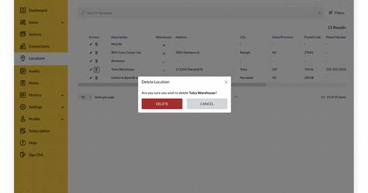 How Do I Delete Locations on My Radar App?