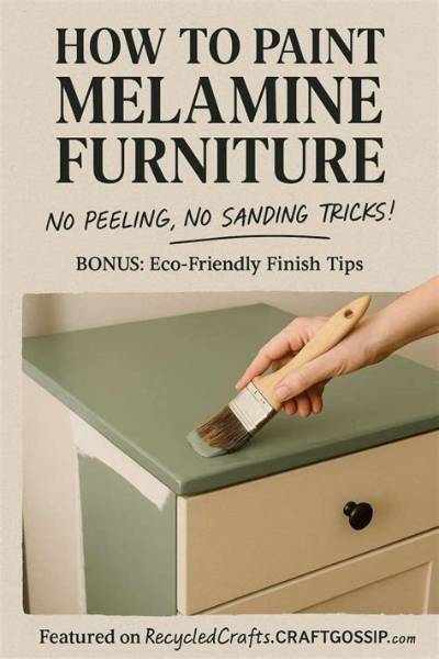 How Do You Stick to Melamine?