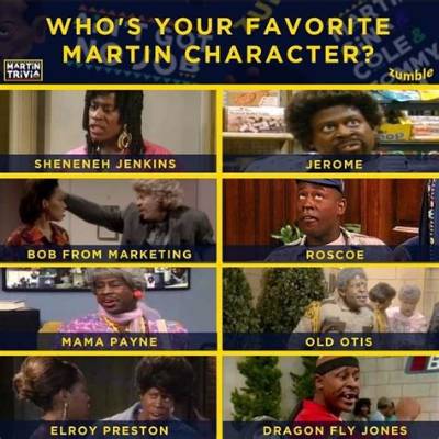 How Many Characters Do Martin Play on Martin?
