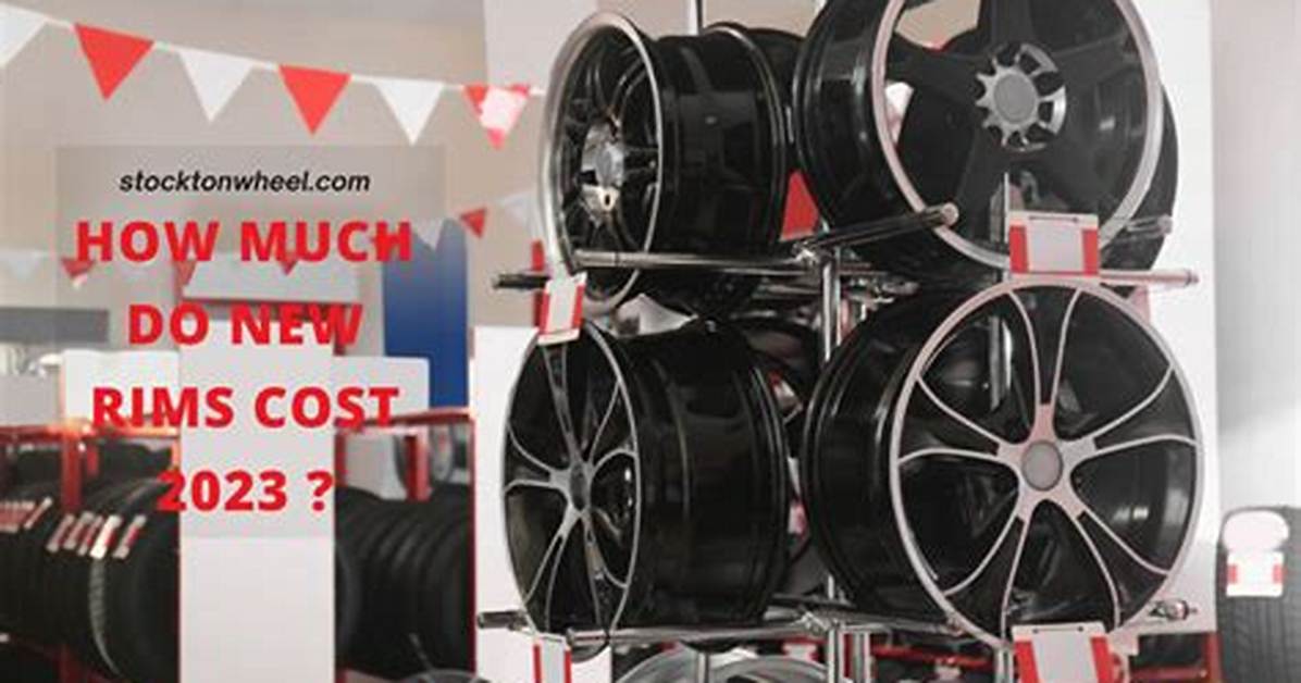 How Much Do New Rims Cost?