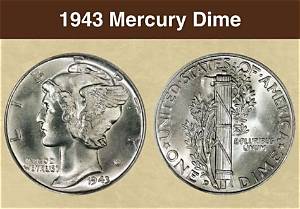 How Much Is a 1943 W Mercury Dime Worth?
