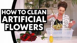 How to Clean Artificial Flowers