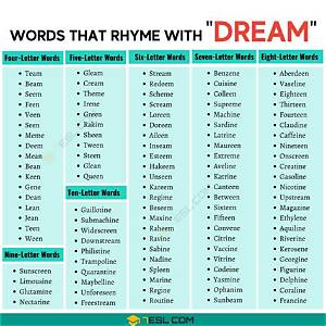 How to Spell Dream