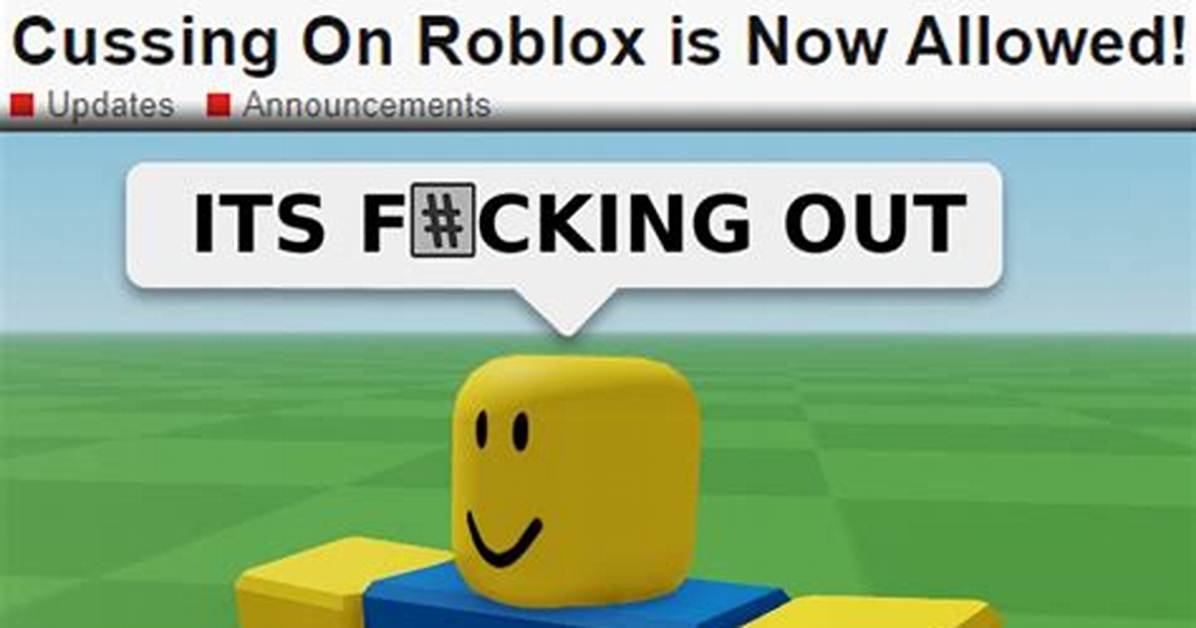 How to Swear in Roblox? - Sarkariresult