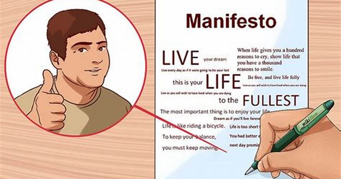 How to Write a Manifesto: a Step-by-Step Guide