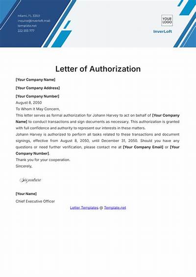 How to Write Authorization Letter