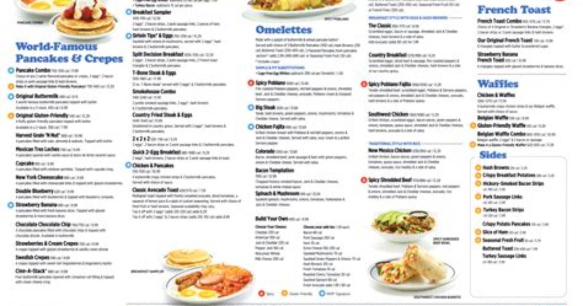 Ihop Menu and Prices - Sarkariresult