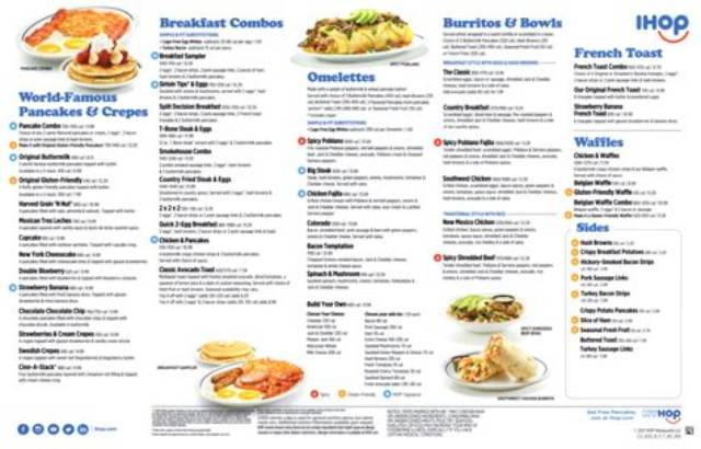 Ihop Menu and Prices - Sarkariresult