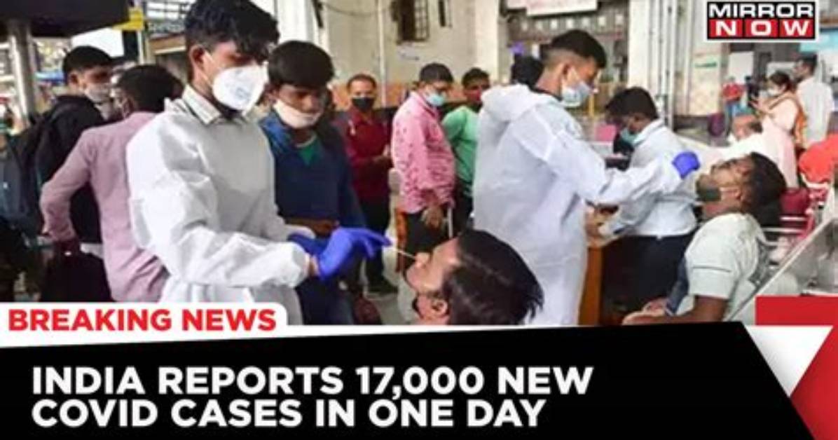 India Reports 1,326 New Covid Cases, 8 Deaths