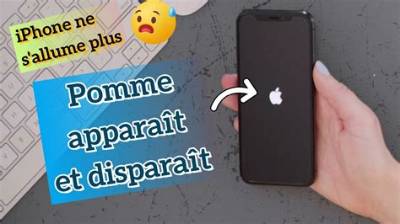 Iphone Qui Affiche La Pomme Et S Éteint?