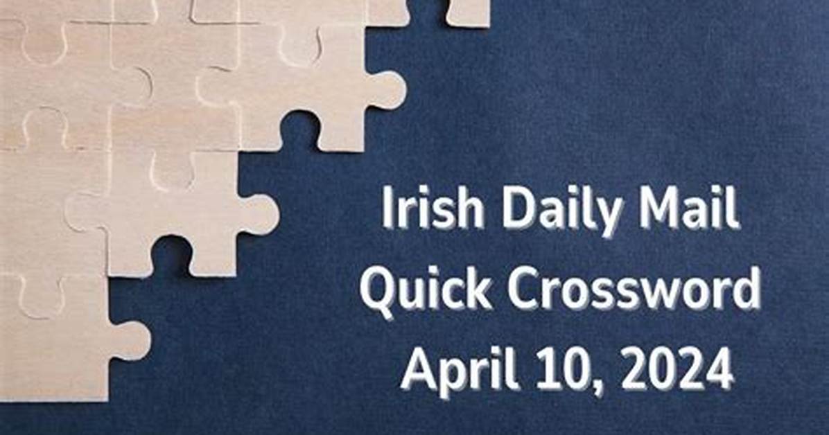 Irish Daily Mail Mailword Large Rub out Crossword Clue Answers with 5 Letters
