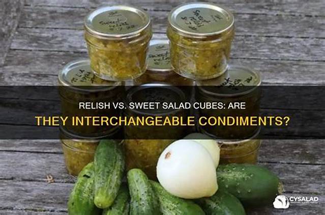 Is Relish and Pickles the Same Thing?