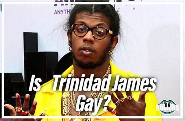 Is Trinidad James Gay? Sexuality Rumors and Girlfriend/Boyfriend