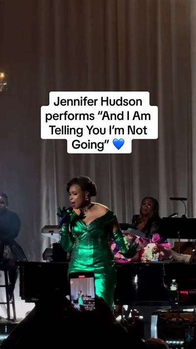 Jennifer Hudson's Powerful Performance of "I Know Where I've Been"