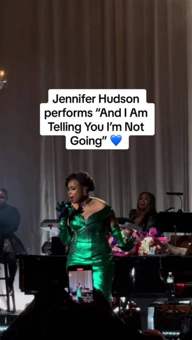 Jennifer Hudson's Powerful Performance of "I Know Where I've Been"