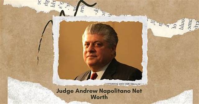 Judge Andrew Napolitano Biography, Age, Net Worth, Wife