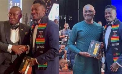 Just Like Ken Agyapong, Dr. Ernest Ofori Sarpong Bought the First Copy of Asamoah Gyan’s Book for Ghc100,000