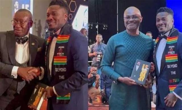 Just Like Ken Agyapong, Dr. Ernest Ofori Sarpong Bought the First Copy of Asamoah Gyan’s Book for Ghc100,000