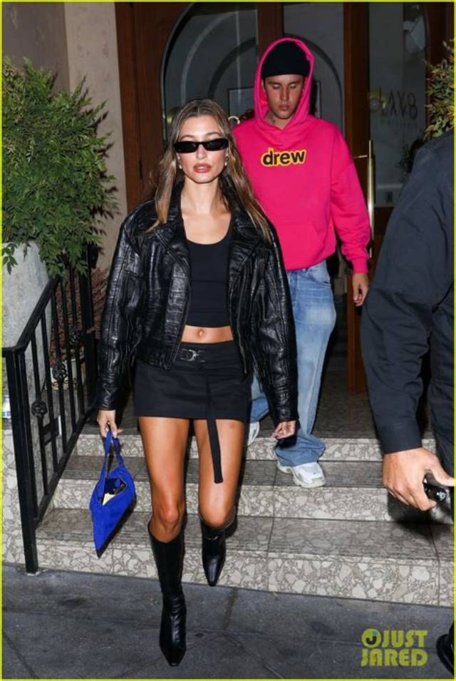 Justin & Hailey Bieber Step out for First Time After Justin Suspended His ‘Justice Tour’ | Hailey Bieber, Justin Bieber | Just Jared: Celebrity News and Gossip