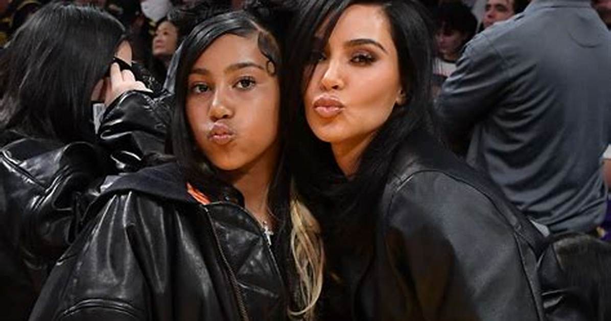 Kim Kardashian Scolds North West for Going Live on Tiktok