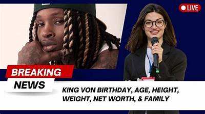 King Von Height, Weight, Net Worth, Age, Birthday, Wikipedia, Who, Nationality, Biography