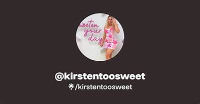Kirstentoosweet: the Sweet Journey of a Rising Social Media Star
