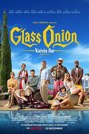 Knives out Glass Onion Is Netflix’s 4Th Most-Watched Movie of All Time