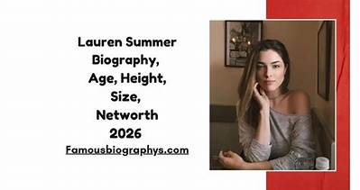 Lauren Hough Height, Weight, Net Worth, Age, Birthday, Wikipedia, Who, Nationality, Biography