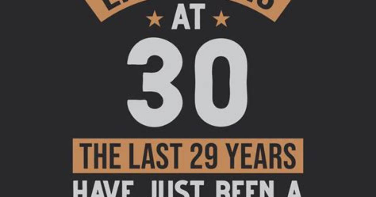 Life Begins at: 30 Year Old Woman