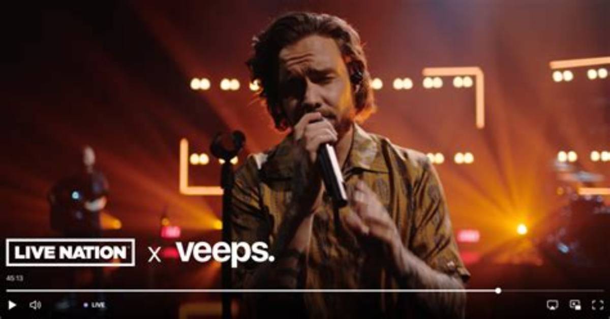 Live Nation Unites with Live Stream Platform Veeps to Connect Even More Artists and Fans Through Live Music Globally