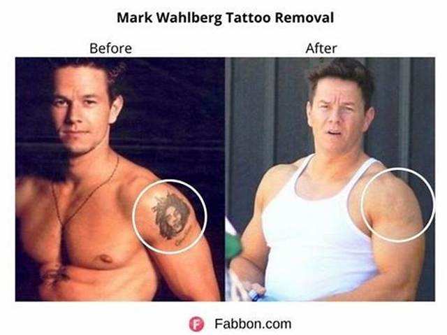 Mark Wahlberg Gets All His Tattoos Removed - Here's Why