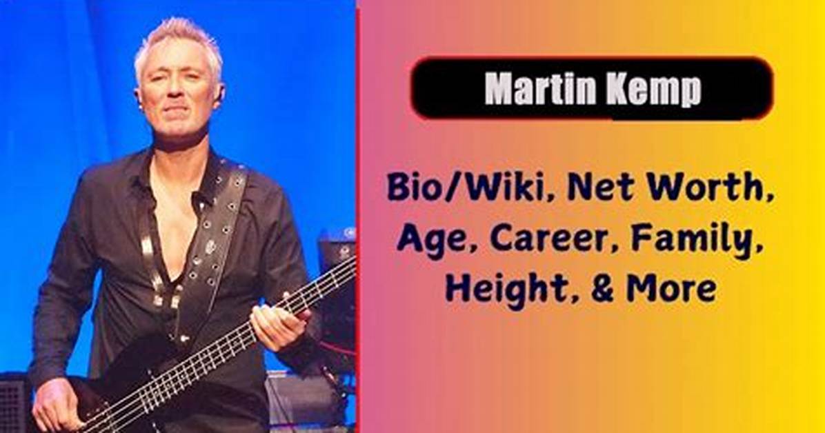 Marty Kemp Height, Weight, Net Worth, Age, Birthday, Wikipedia, Who, Instagram, Biography