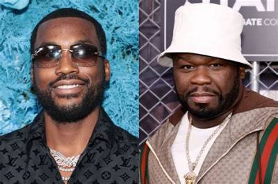 Meek Mill & 50 Cent Perform on Same Las Vegas Stage