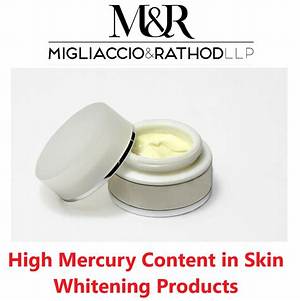 Mercury in Skin Whitening Cream Linked to Woman’s Vision Loss