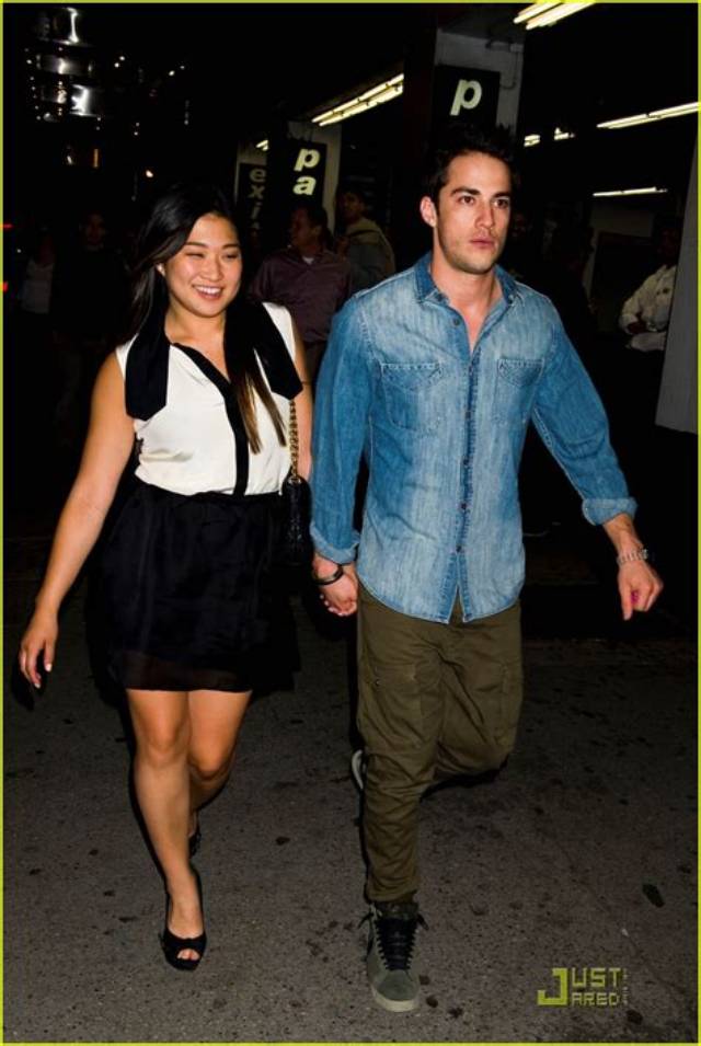 Michael Trevino: Shirtless with Jenna Ushkowitz! | Jenna Ushkowitz, Michael Trevino | Just Jared: Celebrity News and Gossip