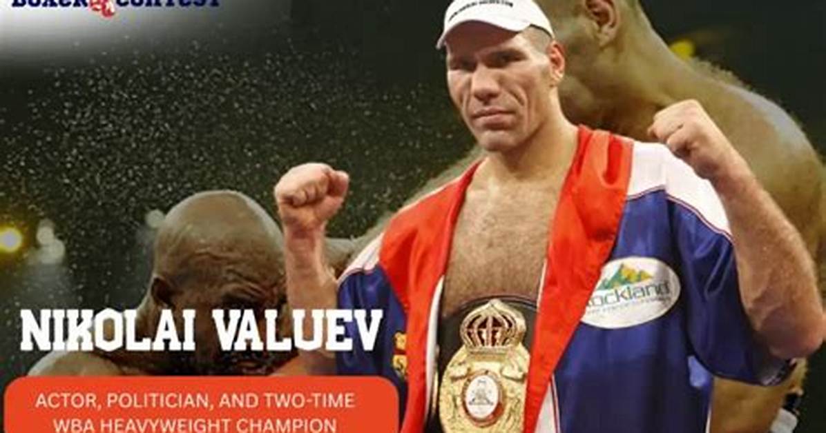 Nikolai Valuev Net Worth 2022: Boxer Wife and Family Facts