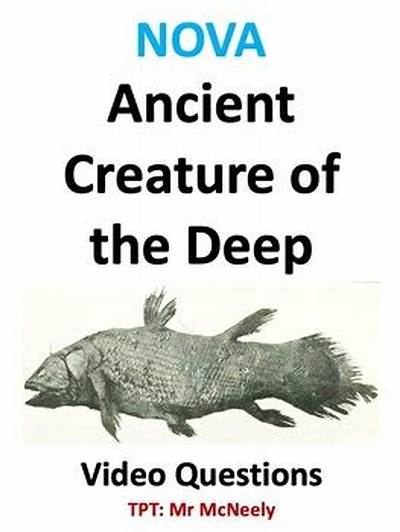 Nova | Ancient Creature of the Deep | Anatomy of the Coelacanth