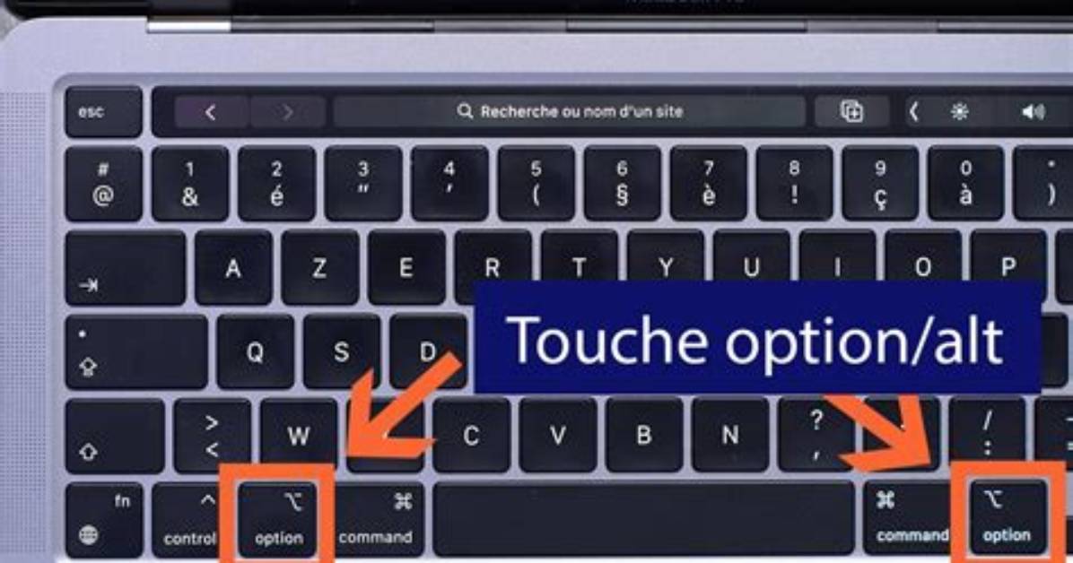 Ou Est La Touche Pomme Sur Mac?
