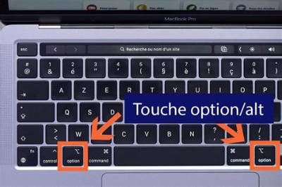 Ou Est La Touche Pomme Sur Mac?