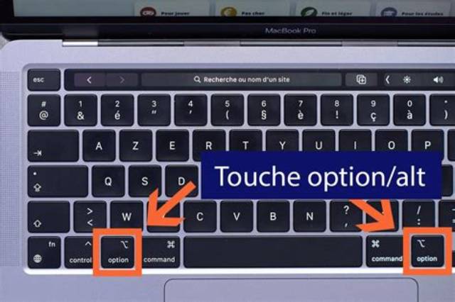 Ou Est La Touche Pomme Sur Mac?