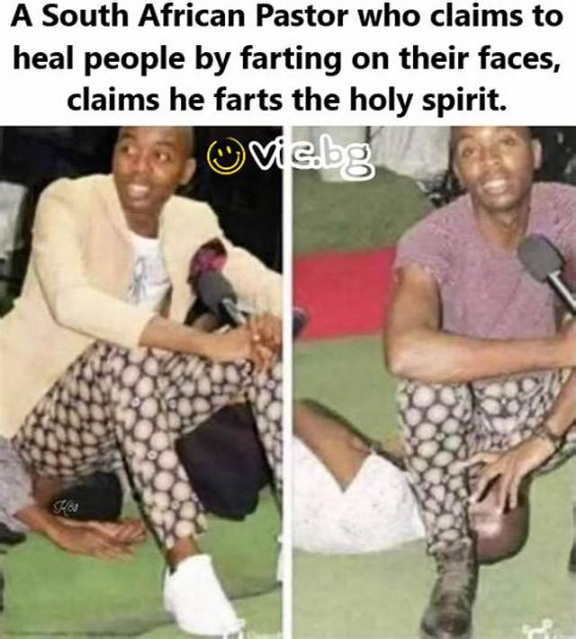 Pastor Accused of Farting in Faces of Congregation Defends Methods
