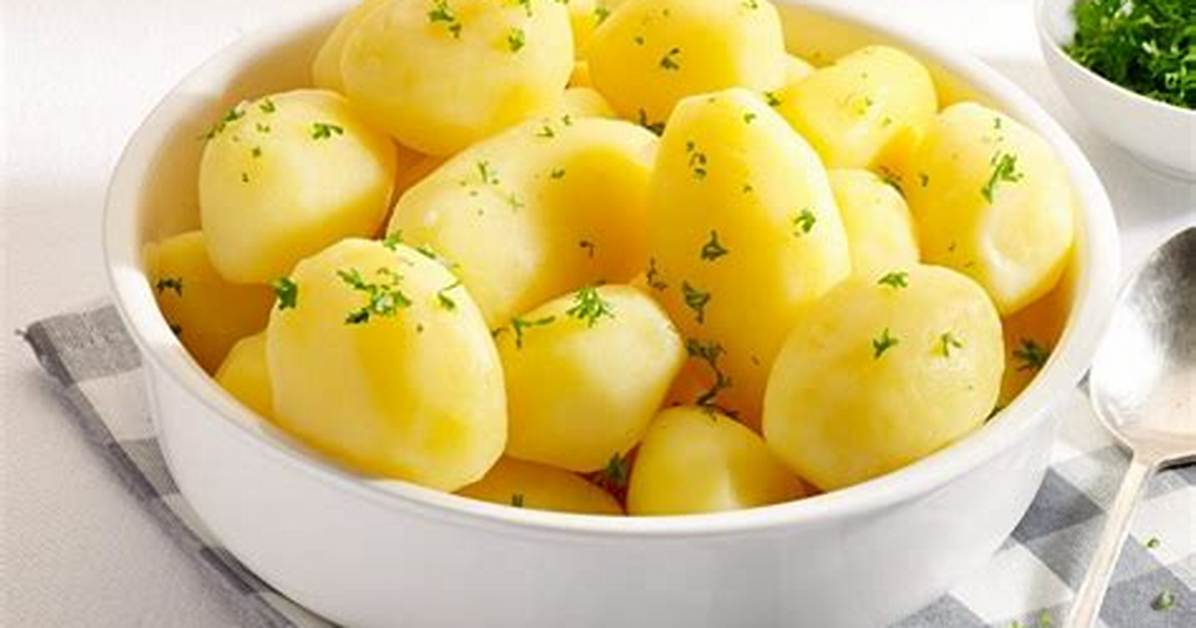 Pomme De Terre Vapeur Avec Ou Sans Peau?