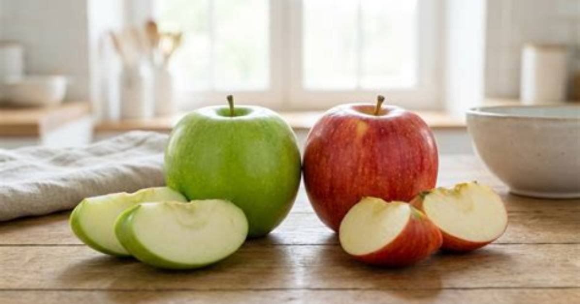 Pomme Verte Ou Rouge?