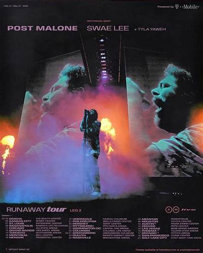 Post Malone Announces Runaway Tour 2020 Dates